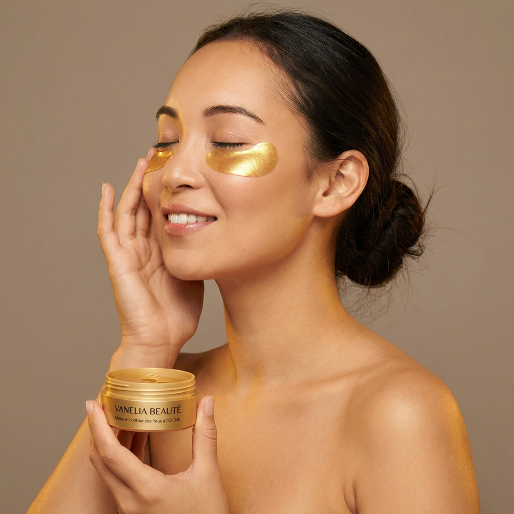 Patchs Anti-Cernes au Collagène Or 24K