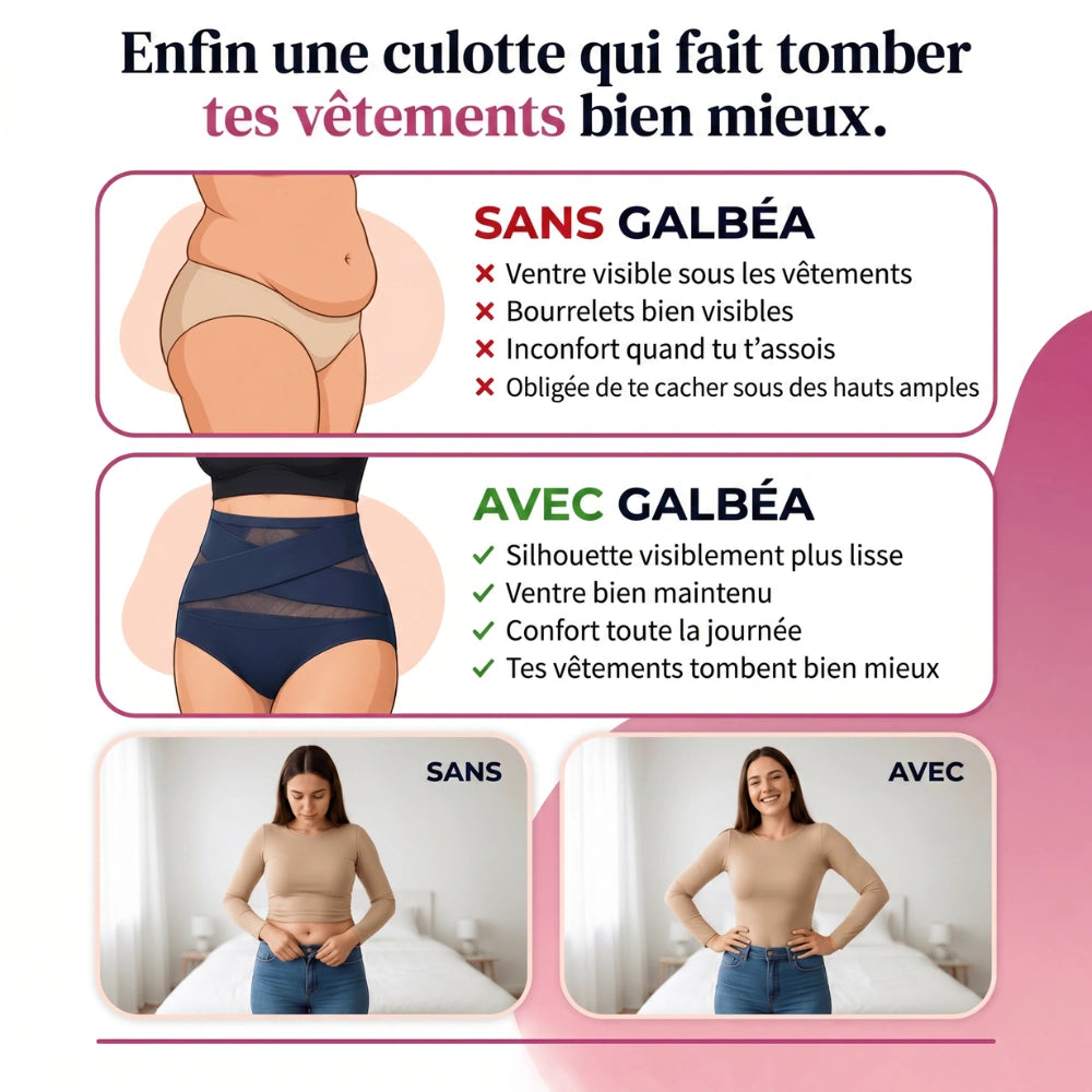 Galbéa — Culotte Gainante Taille Haute