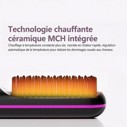 La PREMIÈRE brosse de coiffage intelligente pour cheveux courts