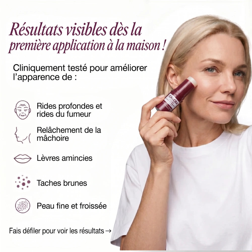 Calcéa – Stick Anti-Âge au Calcium et Collagène