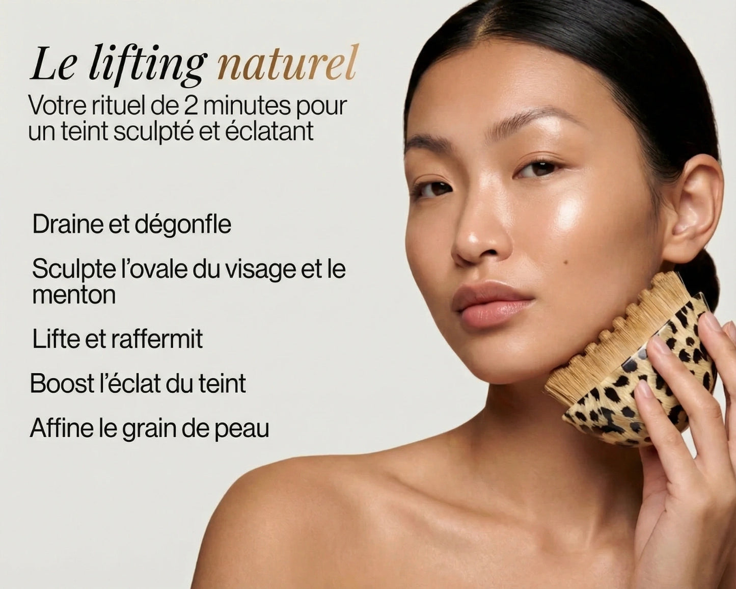 Sculptéa – Brosse Visage Drainante