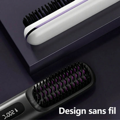 La PREMIÈRE brosse de coiffage intelligente pour cheveux courts