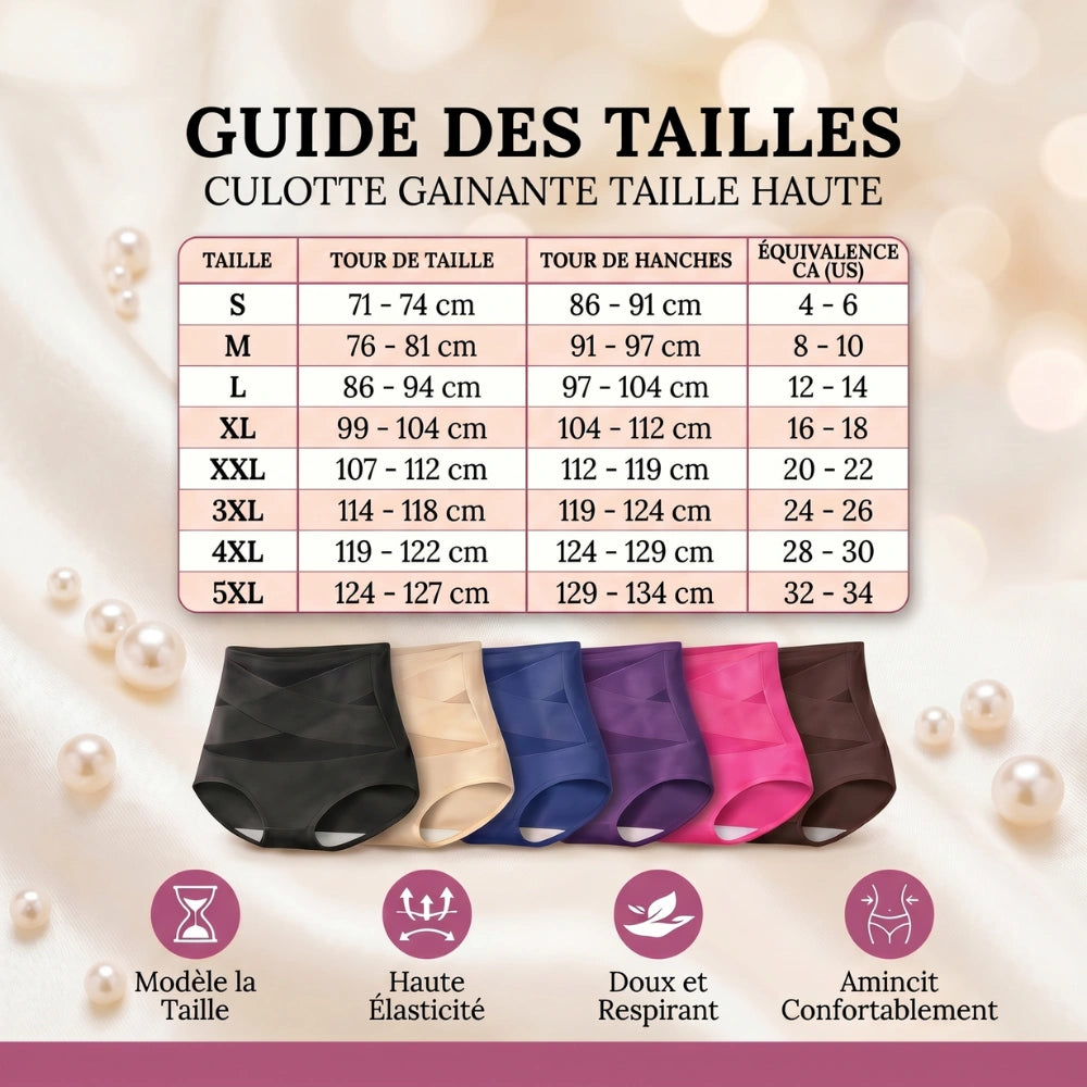 Galbéa — Culotte Gainante Taille Haute