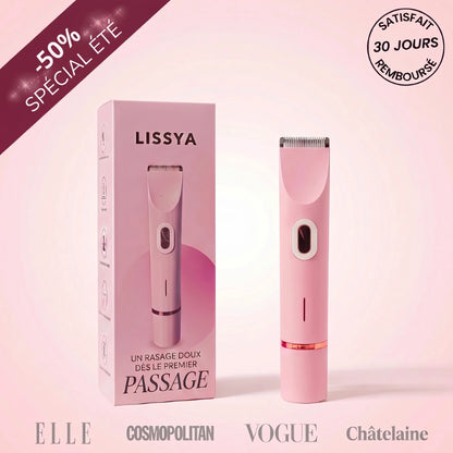 LISSYA - Un rasage doux, dès le premier passage