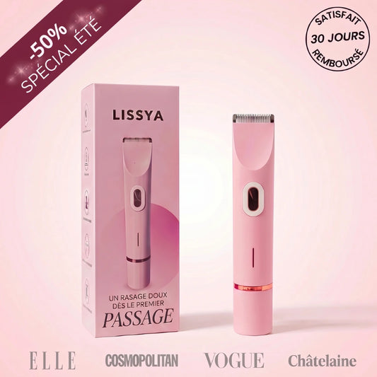 LISSYA - Un rasage doux, dès le premier passage