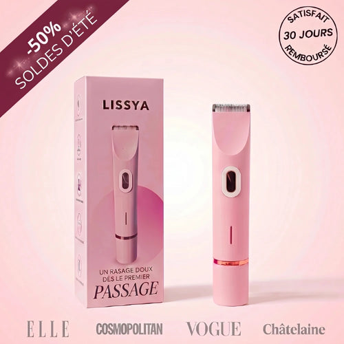 LISSYA - Un rasage doux, dès le premier passage