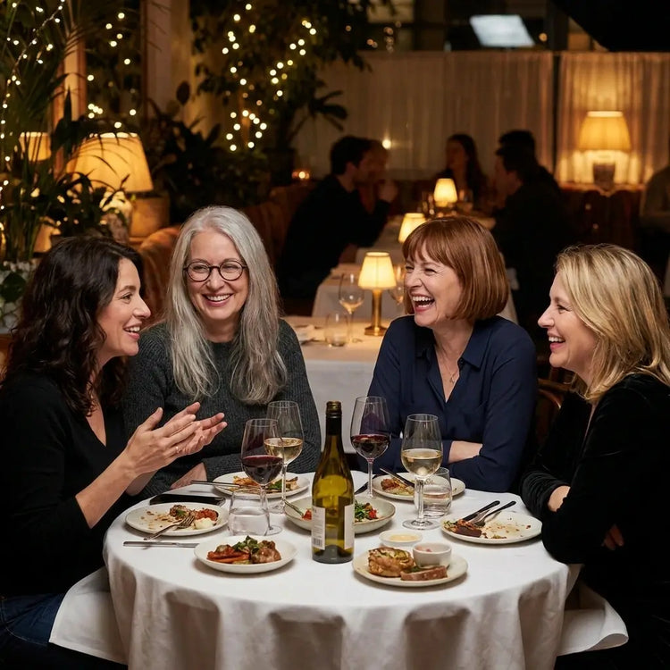 Femmes au souper — compliments